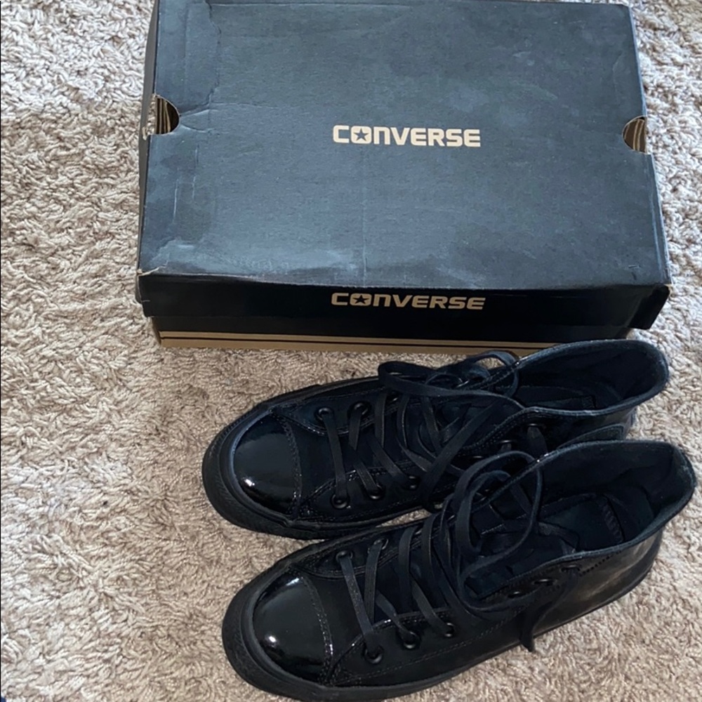 Converse Black Waterproof High Tops